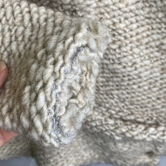 IRO Ajumaspe Wool/Alpaca Blend Boucle Zip Front Jacket IT 34 - Picture 5 of 8